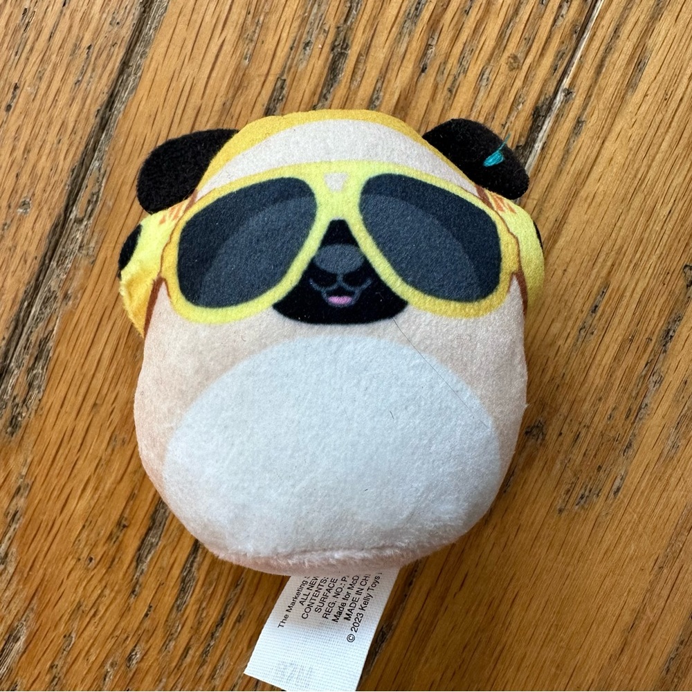 McDonald’s Squishmallows 2023 Prince Pug Plush